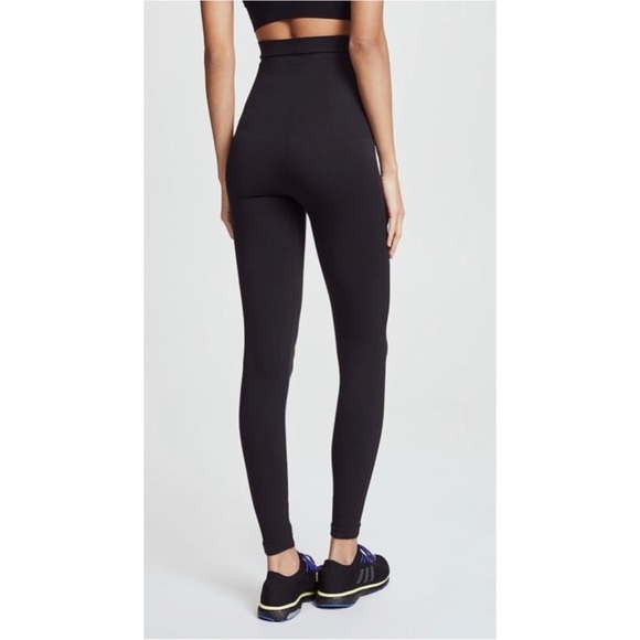 Spanx Look at Me Now Black Leggings Sz XL - Picture 2 of 10